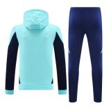 24/25 Arsenal Hooded  Long Sleeved Blue 1:1 Training suit
