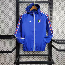 24/25 Italy Blue  Windbreaker