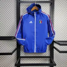 24/25 Italy Blue  Windbreaker