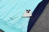 24/25 Arsenal Hooded  Long Sleeved Blue 1:1 Training suit
