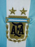 2006/2007 Argentina Home Long Sleeve Retro1:1 Quality Soccer Jersey