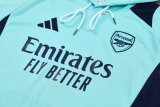 24/25 Arsenal Hooded  Long Sleeved Blue 1:1 Training suit