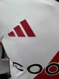 24/25 River Plate Home Long Sleeve Player 1:1 Quality Soccer Jersey