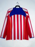 2004/2005 Retro Atletico Madrid Home Long Sleeve 1:1 Quality Soccer Jersey