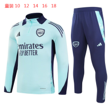 24/25  Arsenal Blue Kids 1:1 Quality Training Jersey
