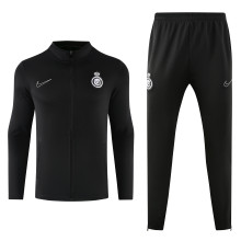 24/25 Al-Nassr FC Jacket Tracksuit  Black 1:1 Quality