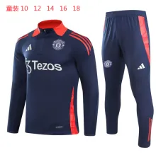 24/25  Manchester United Kids 1:1 Quality Training Jersey