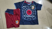 2004/2005 Atletico Madrid  Away Retro Kids 1:1 Quality Soccer Jersey