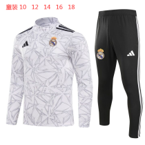 24/25 Real Madrid Kids  1:1 Quality Training Jersey