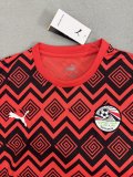 25/26 Egypt  Training Clothes  Red Fans 1:1 Quality Soccer Jersey