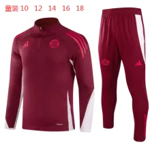 24/25 Bayern Munich  Red Kids Player 1:1 Quality Training Jersey