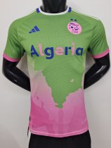 24/25 Algeria Pink Green Player 1:1 Quality Soccer Jersey