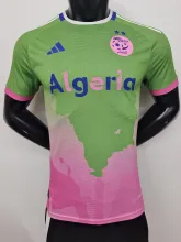 24/25 Algeria Pink Green Player 1:1 Quality Soccer Jersey