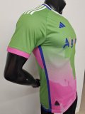 24/25 Algeria Pink Green Player 1:1 Quality Soccer Jersey