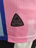 24/25 Algeria Pink Blue Player 1:1 Quality Soccer Jersey