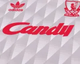 1989/1991 Liverpool Away Kids Retro 1:1  Quality Soccer Jersey