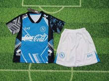 24/25 Napoli Training Clothes Kids 1:1 Quality Soccer Jersey