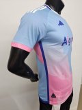24/25 Algeria Pink Blue Player 1:1 Quality Soccer Jersey