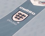 1996 England  Away 1:1  Kids Retro Soccer Jersey