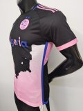 24/25 Algeria Black Pink Player 1:1 Quality Soccer Jersey