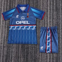 1995/1996 AC Milan Away 1:1 Retro Kids Soccer Jersey