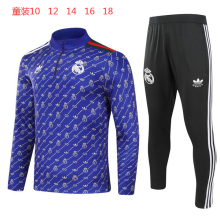 24/25 Real Madrid  Kids Purple Special Edition 1:1 Quality Training Jersey