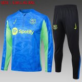 24/25 Barcelona Fluorescent Green 1:1 Quality Training Jersey