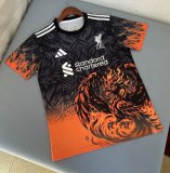 25/26 Liverpool  Black Orange  Fans 1:1 Quality Soccer Jersey