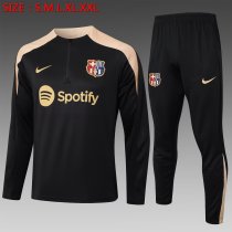 24/25 Barcelona Black 1:1 Quality Training Jersey