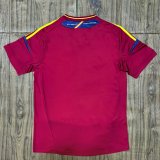 2012 Spain Home Red Fans 1:1 Quality Retro Soccer Jersey