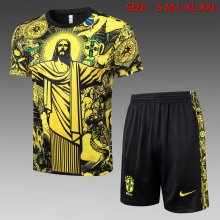 24/25  Brazil Yellow 1:1 Quality Training Jersey（A-Set）