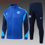 24/25 Chelsea Blue Training Tracksuit 1:1 Quality Training Jersey