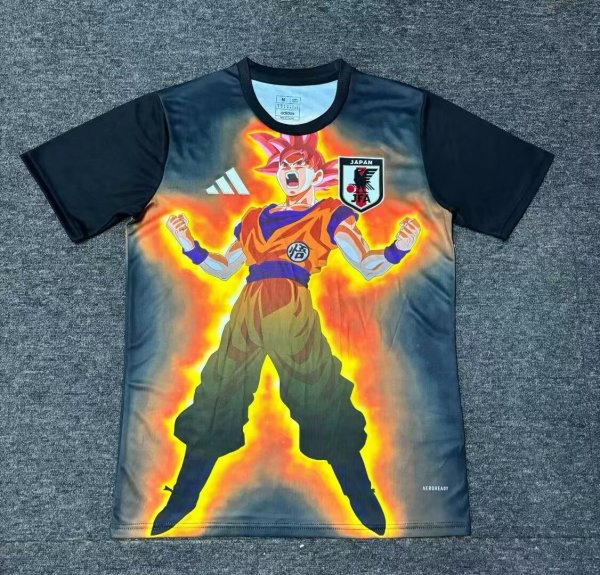 24/25 Japan Flame Wukong Black Fans 1:1 Quality Soccer Jersey