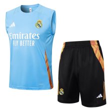 24/25  Real Madrid  Blue 1:1 Quality Training Vest（A-Set）