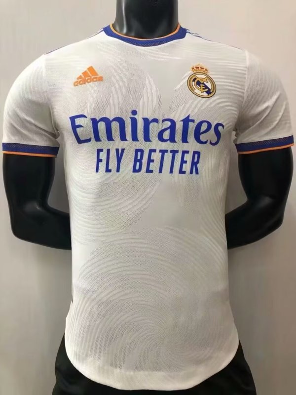 2021/2022  Real Madrid Home  Player Retro 1:1 Quality Soccer Jersey