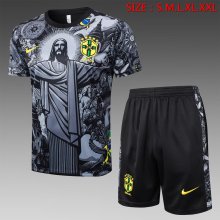 24/25  Brazil Black 1:1 Quality Training Jersey（A-Set）
