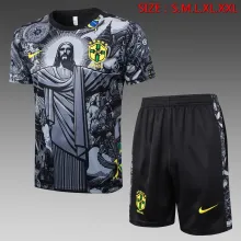24/25  Brazil Black 1:1 Quality Training Jersey（A-Set）