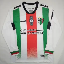 24/25 Palestine Home White Fans Long sleeve 1:1 Quality Soccer Jersey