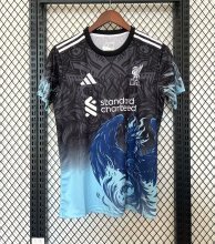 25/26 Liverpool  Black Blue Fans 1:1 Quality Soccer Jersey