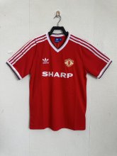 1982/1983 Manchester United Home Fans 1:1 Quality Retro Soccer Jersey