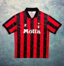 1994/1995  AC Milan Home Fans Retro 1:1 Quality Soccer Jersey