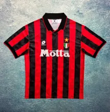 1994/1995  AC Milan Home Fans Retro 1:1 Quality Soccer Jersey