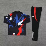 24/25  Manchester United Black 1:1 Quality Training Jersey