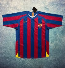 2005-2006 Retro Barcelona Home Champions League 1:1 Quality Soccer Jersey