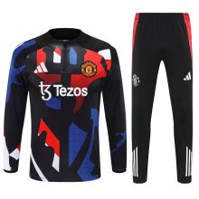 24/25  Manchester United Black 1:1 Quality Training Jersey