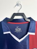 2001/2002 Paris Home Long Sleeve Fans Retro 1:1 Quality  Soccer Jersey