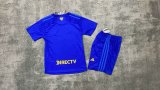 24/25 Boca Third Kids 1:1 Quality Soccer Jersey