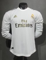 2019/2020 Real Madrid Home Long Sleeve Player Retro1:1 Quality Soccer Jersey 2019/2020 Real Madrid Home Long Sleeve Player Retro1:1 Quality Soccer Jersey
