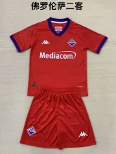 24/25 Fiorentina Third Kids 1:1 Quality Soccer Jersey
