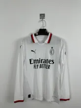 24/25 AC Milan Away Long Sleeve Player 1:1 Quality Soccer Jersey